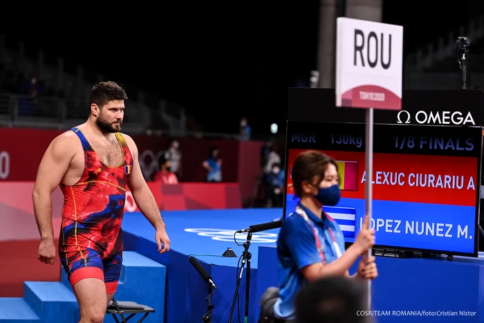 Alin Alexuc s-a confruntat cu doi luptători extrem de valoroșiFoto: COSR / Team România / Cristi Nistor