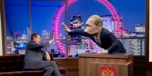 Parodie show Vladimir Putin la BBC FOTO Johnston Publishing Ltd
