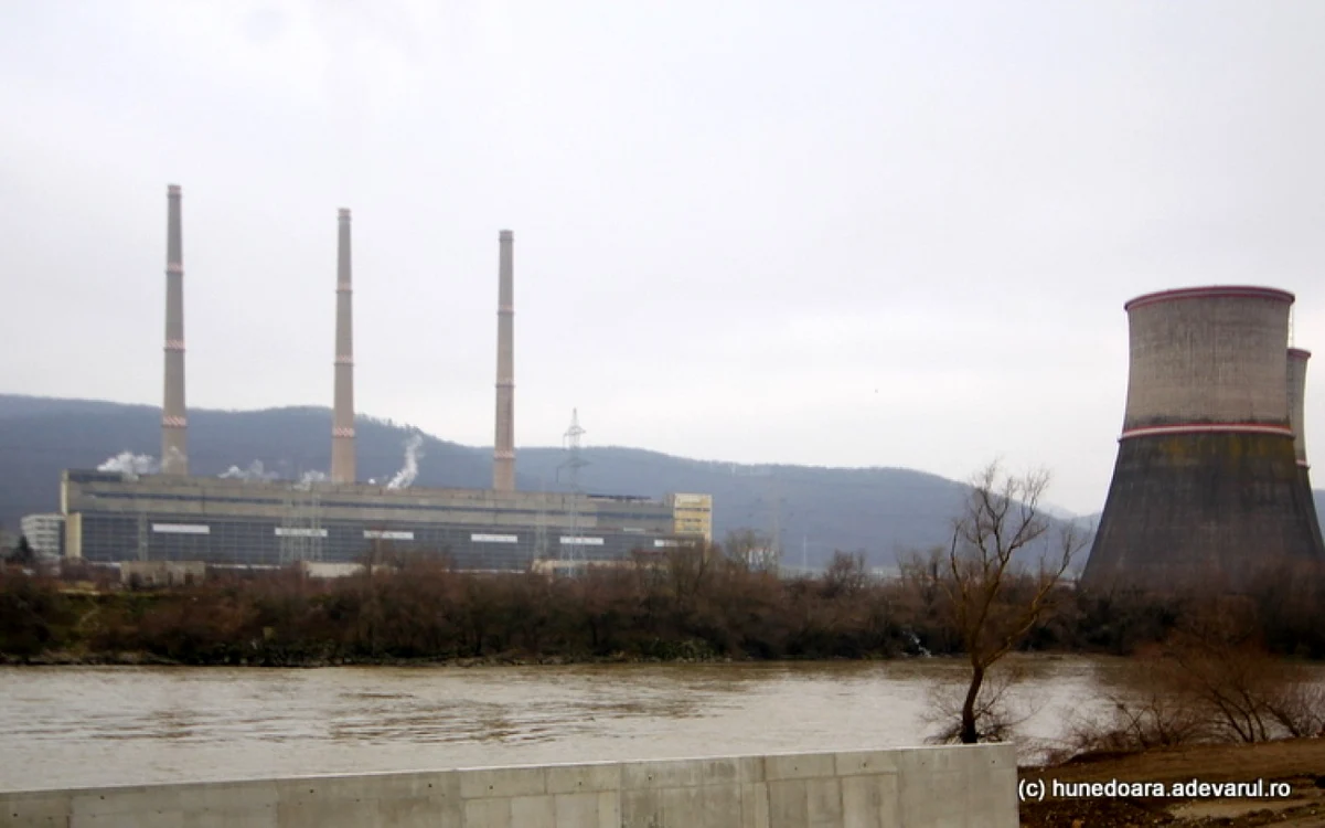 Termocentrala Mintia. Foto: Daniel Guţă. ADEVĂRUL.