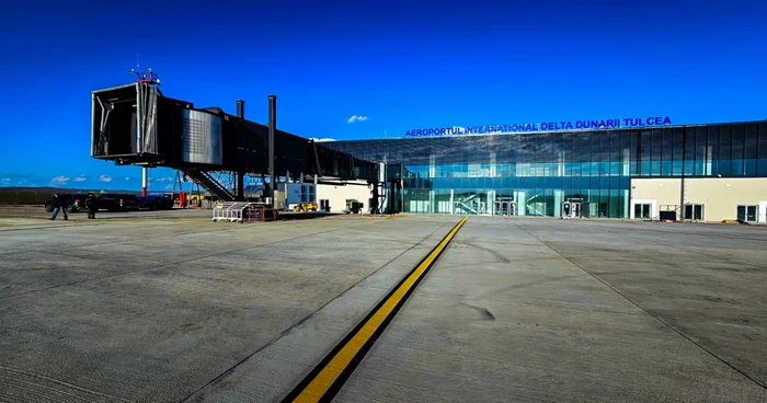 Aeroportul Delta Dunării din Tulcea / foto: CJ Tulcea