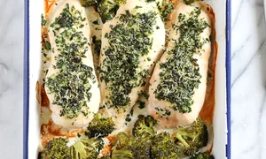 Piept de pui cu broccoli la cuptor jpeg