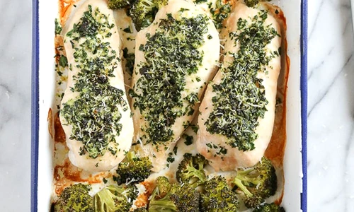 Piept de pui cu broccoli la cuptor jpeg