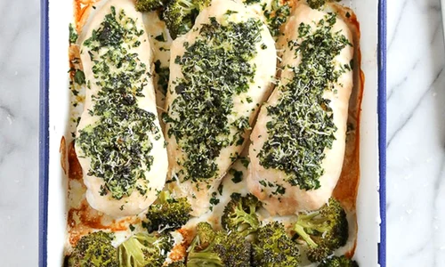 Piept de pui cu broccoli la cuptor jpeg