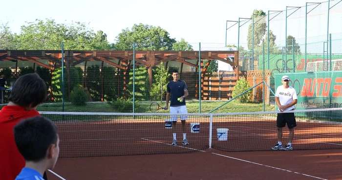 În Zalău există o singură bază de tenis, la Sala Sporturilor FOTO Arhivă
