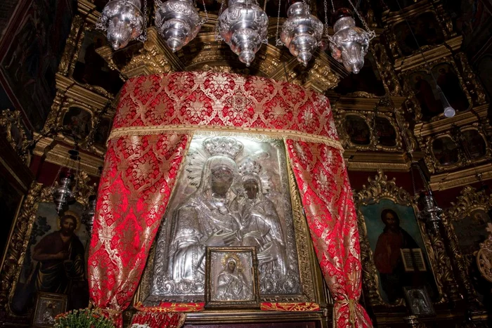 Icoana Sfintei Ana de la Mănsătriea Bistriței FOTO Ștefan Cojocariu