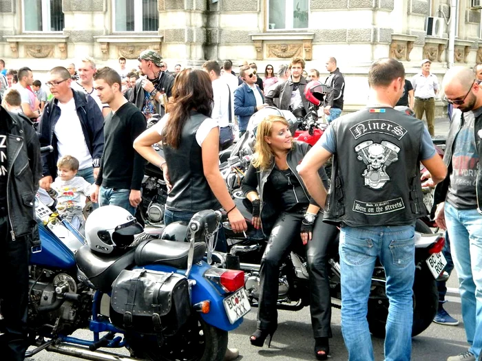 Parada motocicliştilor în Bacău