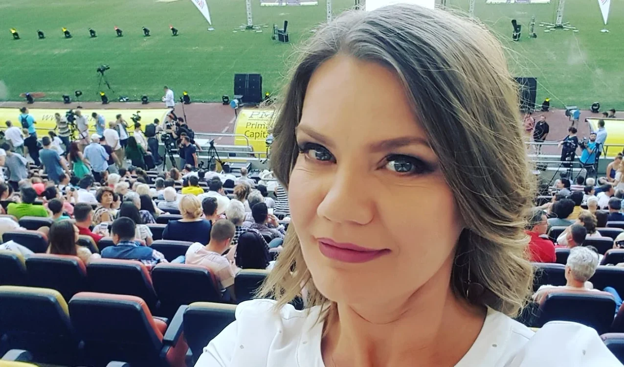 Ioana Cosma, una dintre femeile pricepute la fotbal. Foto Facebook