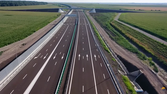 Autostrada A7 Mizil–Buzău. FOTO: Facebook/Asociația Pro Infrastructură