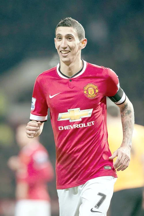 
    Angel di Maria este  component de bază  al formaţiei engleze  Manchester UnitedFoto: AP  