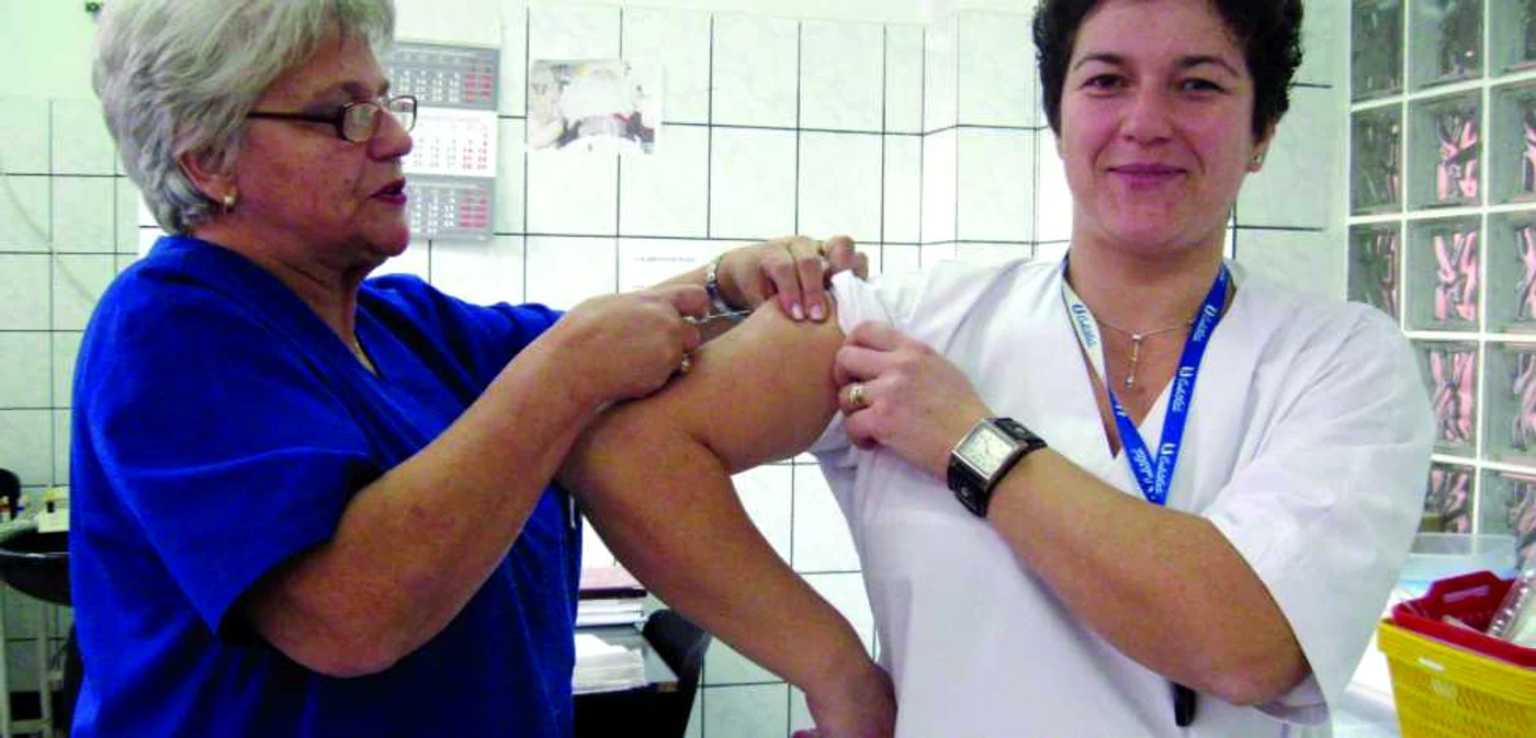 Cadrele medicale s-au vaccinat împotriva gripei