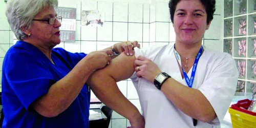 Cadrele medicale s-au vaccinat împotriva gripei