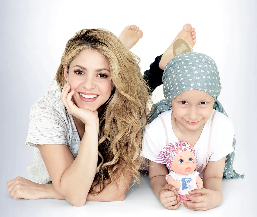 
    Shakira a decis să se alăture campaniei de luptă contra cancerului, sprijinind terapia cu ajutorul păpușilor fără părfoto: Hepta  