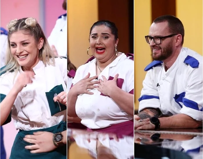 Cei trei finaliști „Chefi la cuțite”Foto: Colaj Click!