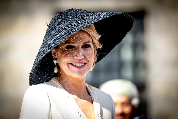 Regina Maxima a Olandei, la primirea sultanului Omanului, Foto Profimedia (5) jpg