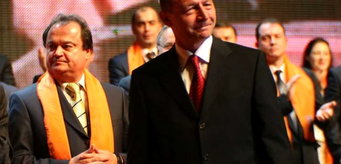 Vasile Blaga şi Traian Băsescu FOTO Arhivă Adevărul