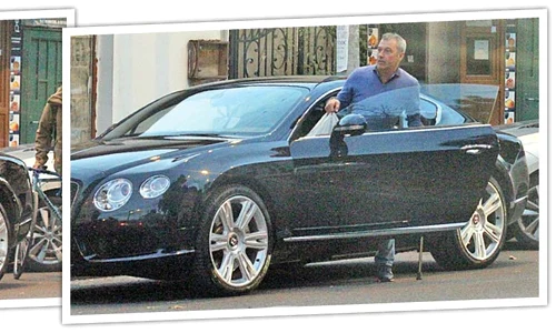 Mircea Rednic s a urcat cu  greu în maşină jpeg