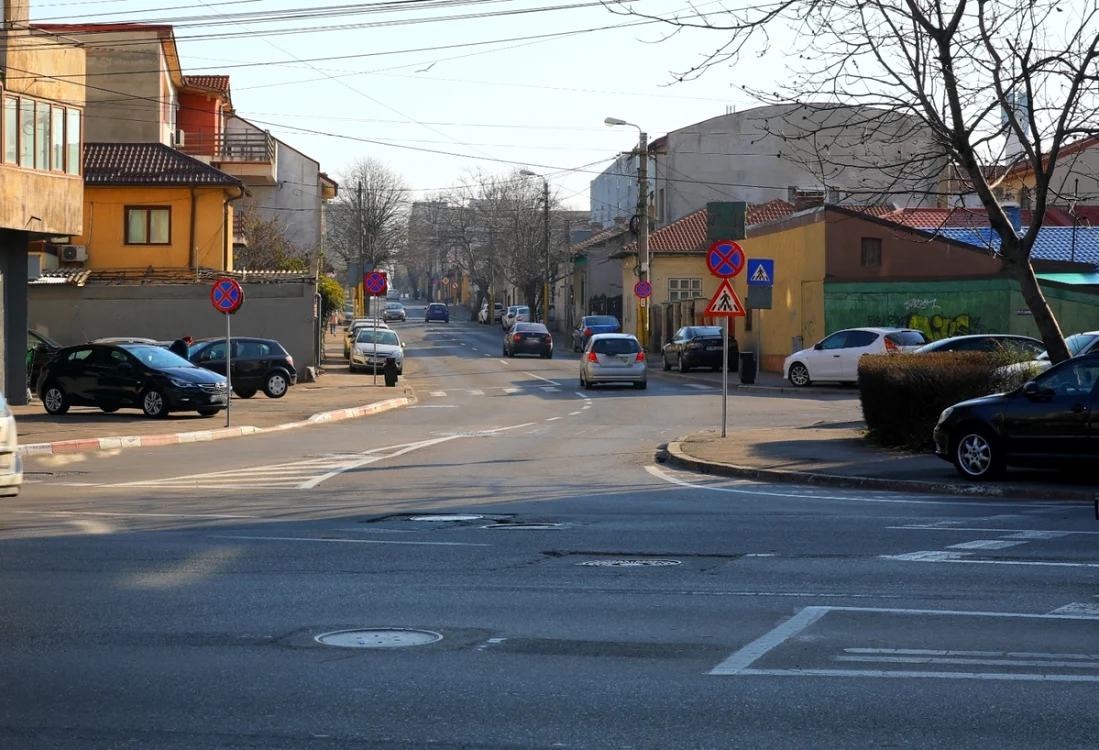 Strada Nicolae Iorga foto: Primăria Constanţa