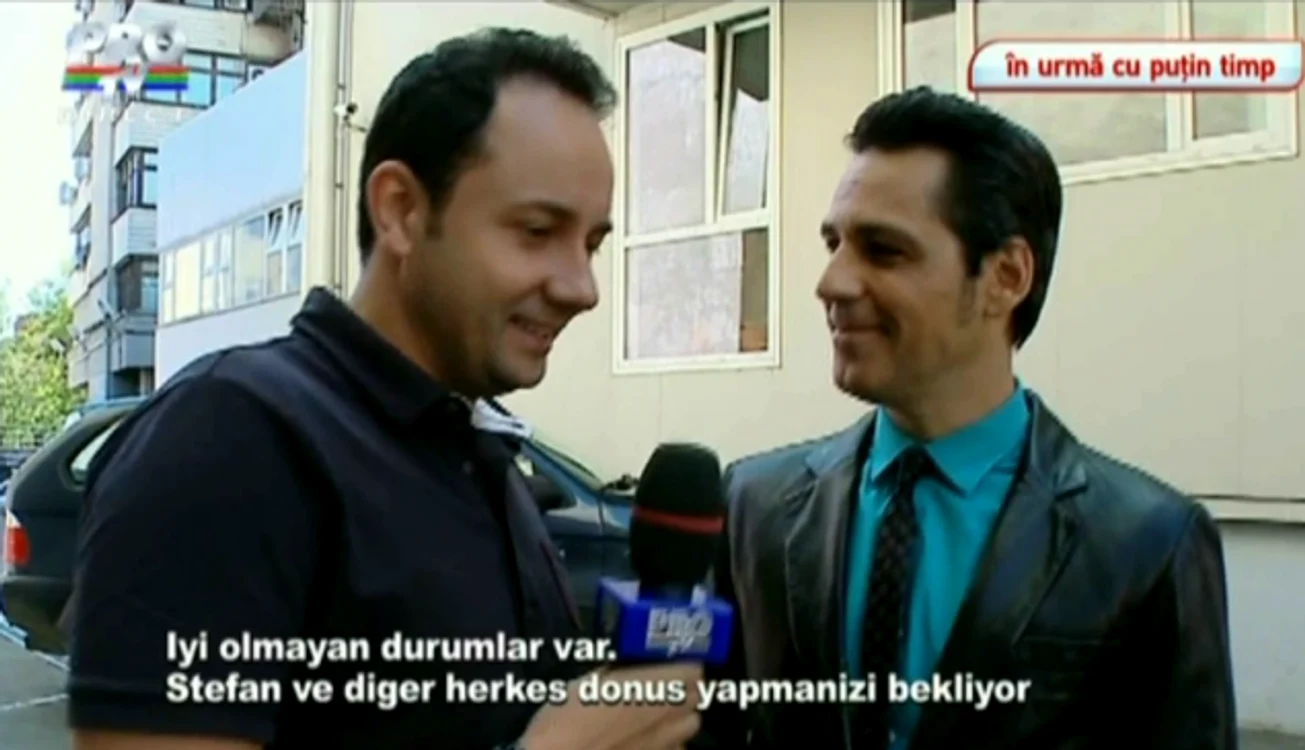 Cătălin Măruţă a subtitrat în turcă interviul cu Ştefan Bănică jr (captură: Kanal D)