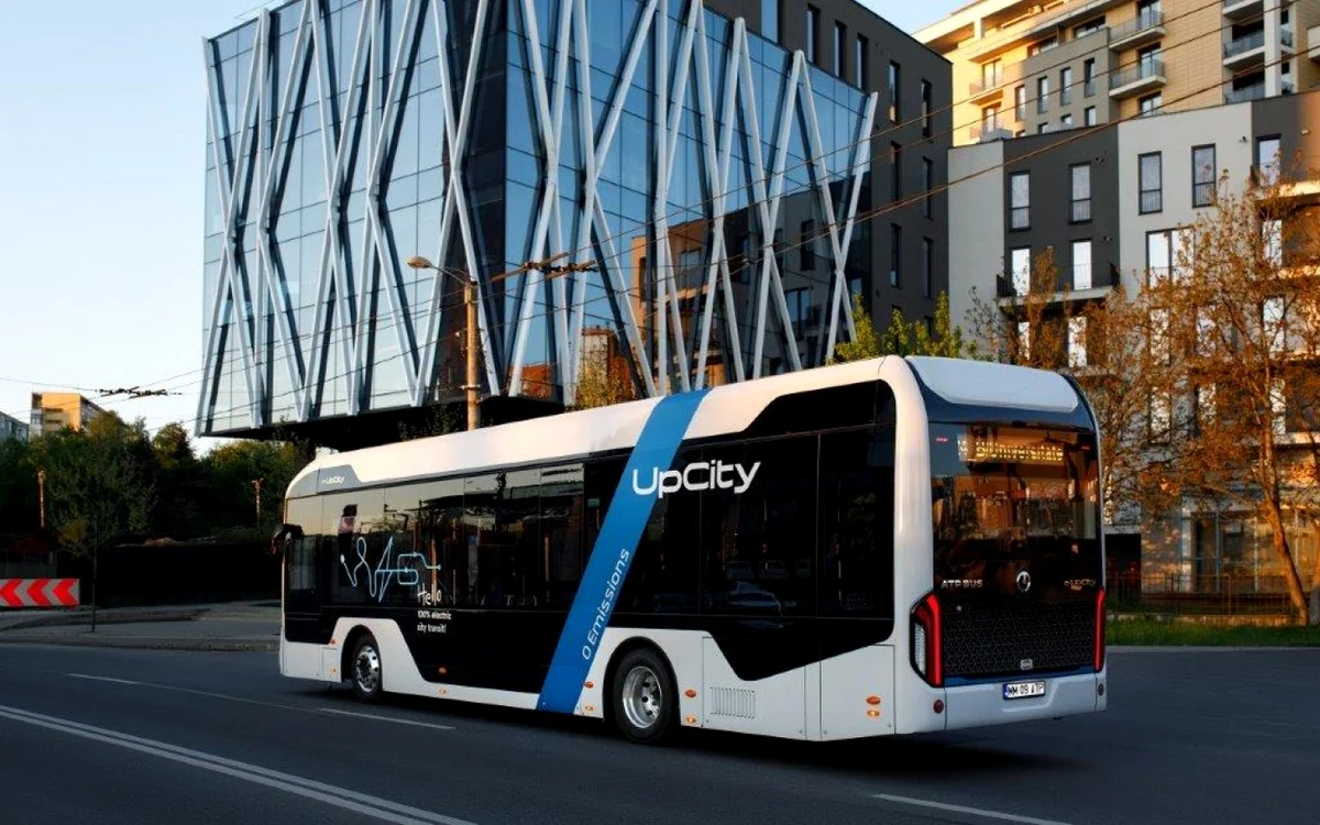 autobuz electric romanesc