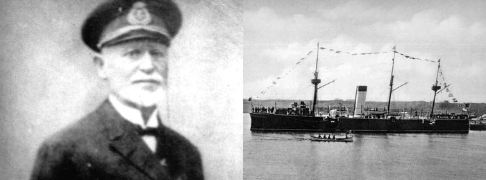 Comandorul Consantin Bălescu şi crucişătorul Elisabeta