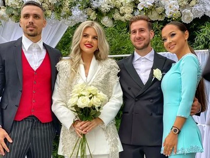 
    Vlăduța Lupău, alături de Adi Păun și de soția saFOTO: Instagram  