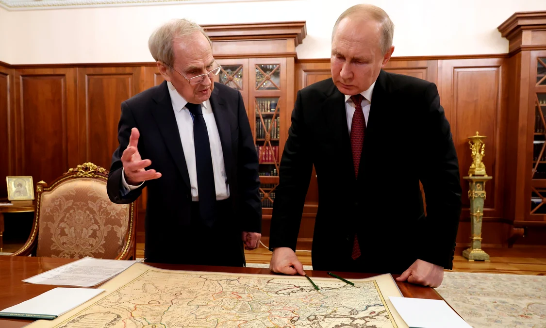 Vladimir Putin, întâlnire cu Valeri Zorkin FOTO Profimedia
