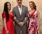 Eleganți și zâmbitori, Monica Davidescu (54 de ani) și Aurelian Temișan au atras privirile la evenimentul Andreei Marin.