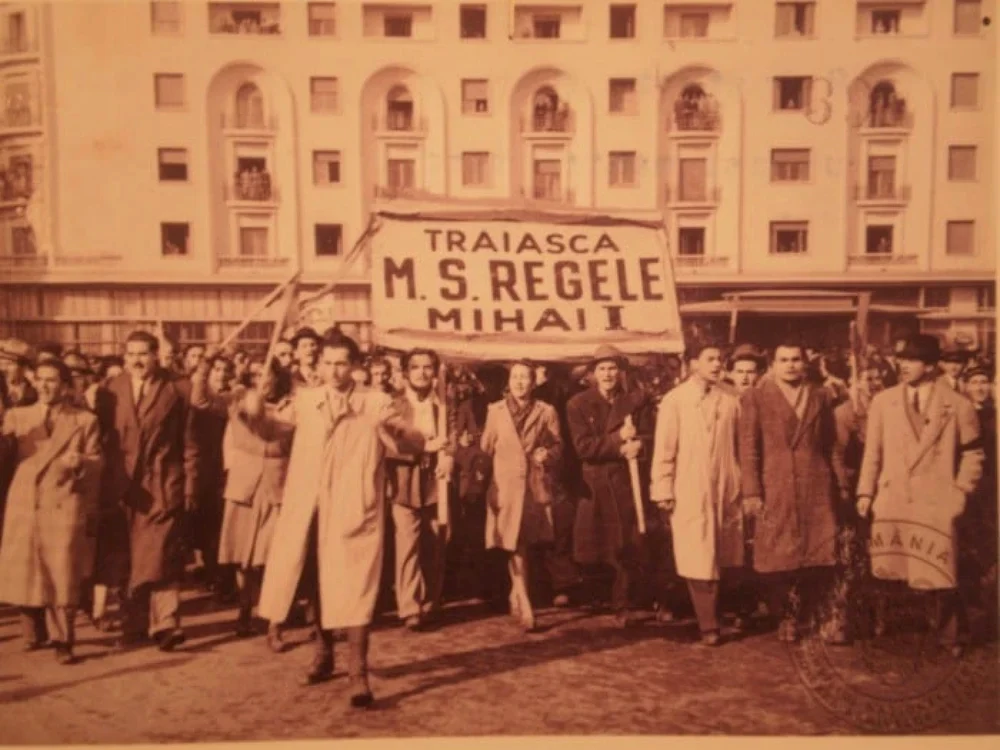 Prima manifestație anticomunistă din România