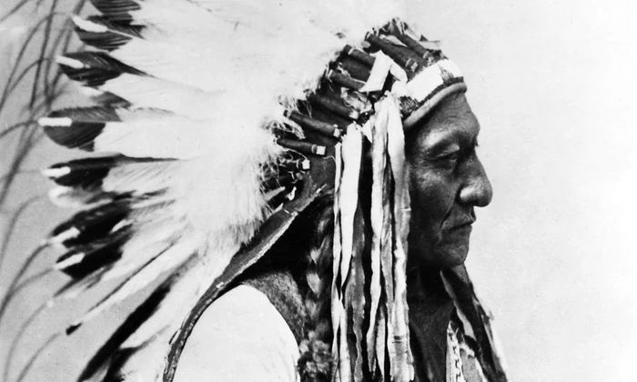 Sitting Bull în 1885 (© U.S. National Archives and Records Administration)