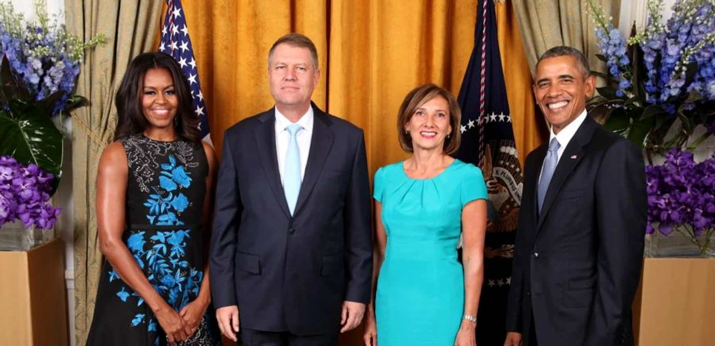 
    Cuplurile prezidențiale Iohannis și Obama, la dineul tradițional oferit de președintele americanfoto: arhiva personală  