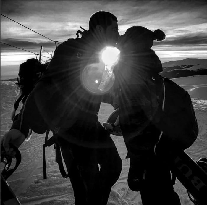 Lorena Menghia și Norris Măgeanu își petrec iarna la Sinaia