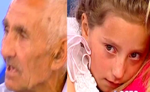Tata Gheorghe şi Gabriela (FOTO ACCES DIRECT)