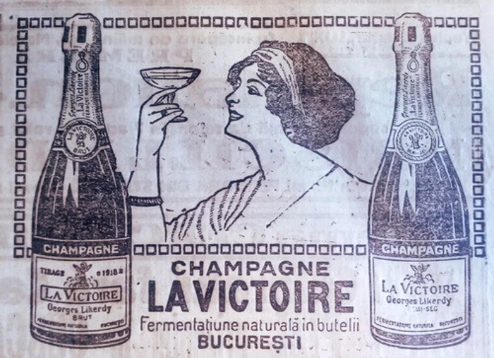 Reclamă șampanie La Victoire