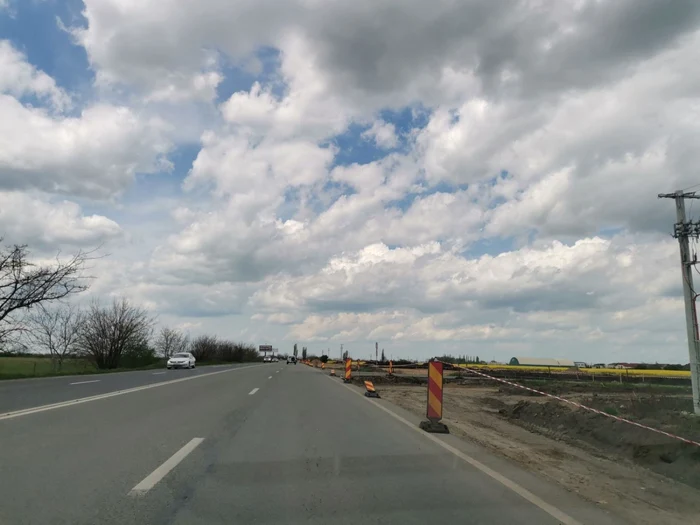 Se construieşte infrastructura rutieră pentru noul IKEA de la Timişoara FOTO Ş.Both