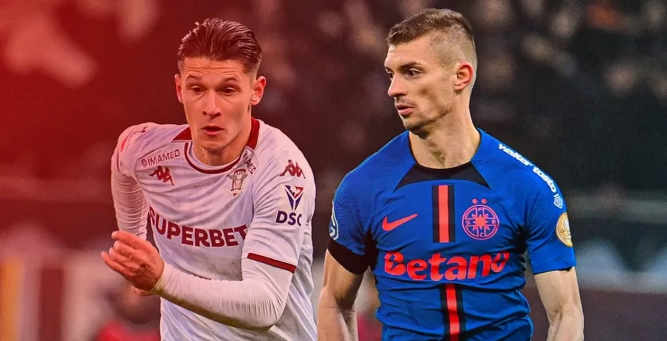 Alex Dobre și Florin Tănase s-au anihilat reciproc. Foto Facebook FCSB