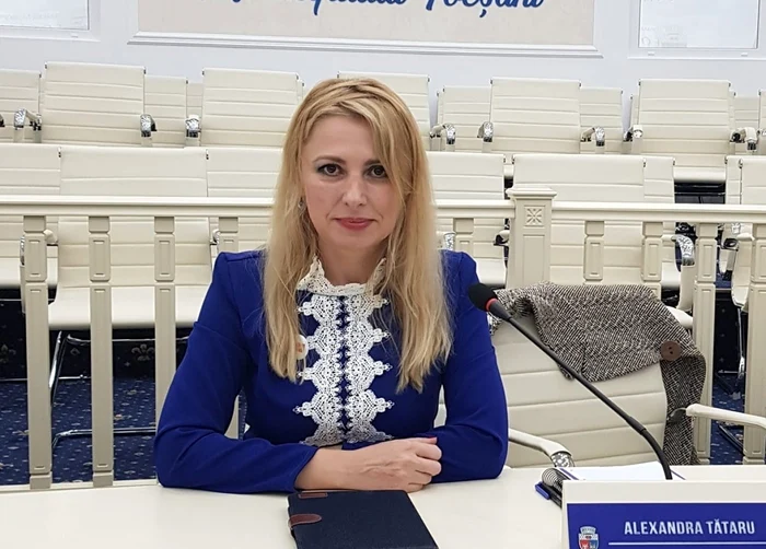 Alexandra Tătaru, viceprimarul municipiului Focşani