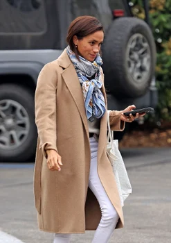 Meghan, fotografiată zilele trecute în Montecito