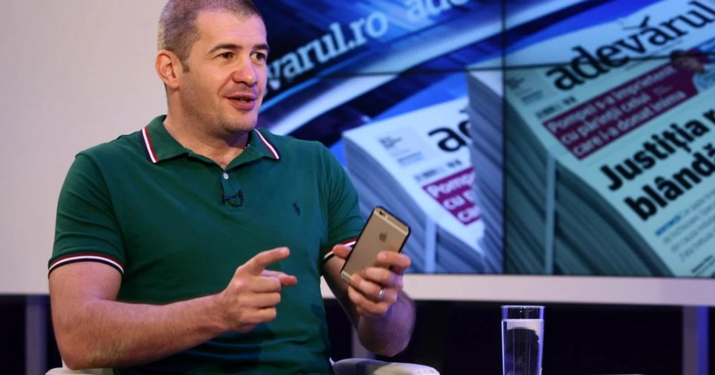 Dragoş Pătraru a vorbit despre detaliile contractului pe care îl are cu Digi24 FOTO Dorin Constanda