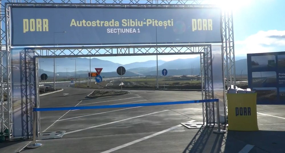 Vântul puternic închide traficul pe A1, între Sibiu și Boița. Există riscul ca tirurile să fie răsturnate