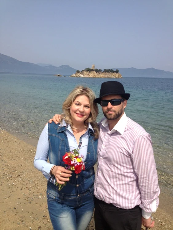 Olga Balan si Dan Trifescu