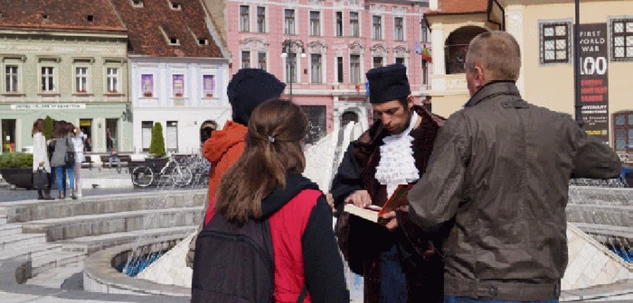 Persoanejele istorice ale Braşovului au prins viaţă la Braşov FOTO Adevărul