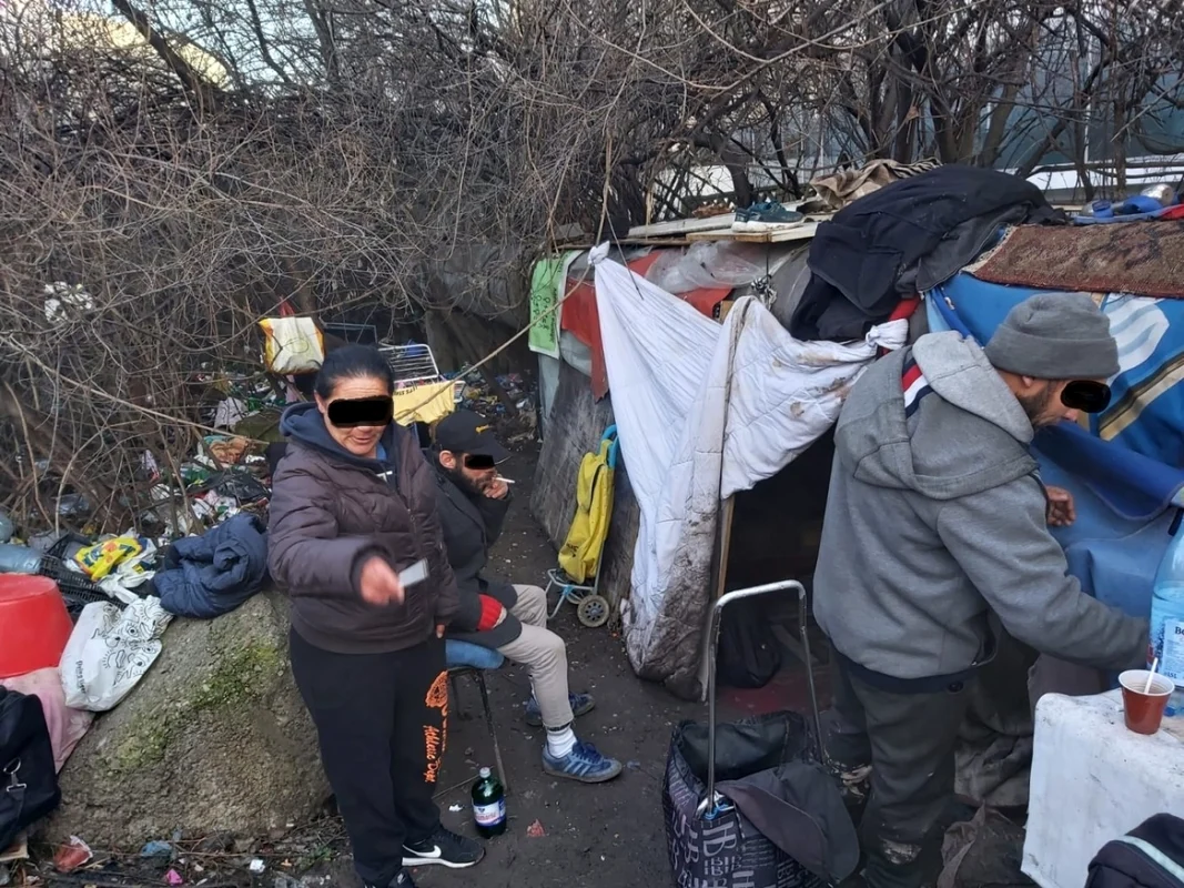 tabara clandestina timisoara FOTO Politia Locala Timisoara