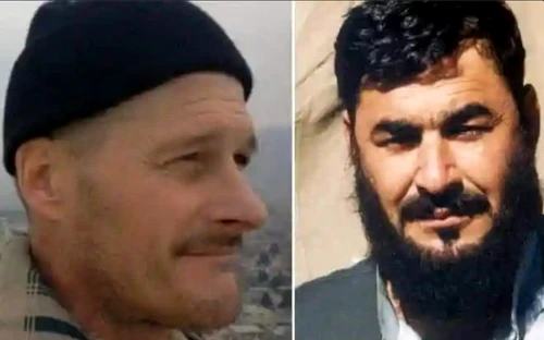 inginerul american Mark Frerichs, eliberat de talibanni în schimbul lui Bashir Noorzai, un lider afgan condamnat la închisoare pe viață în SUA1 Foto: Twitter/ @AbdulhaqOmeri