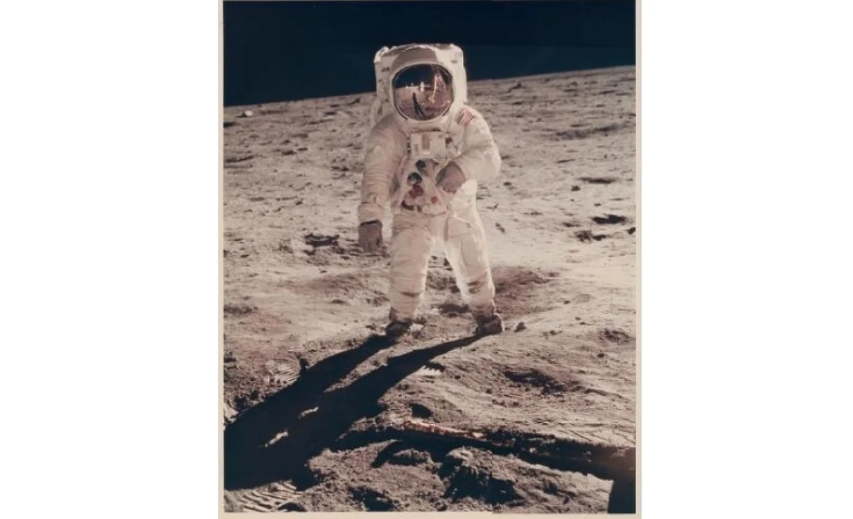 Buzz Aldrin pe Luna