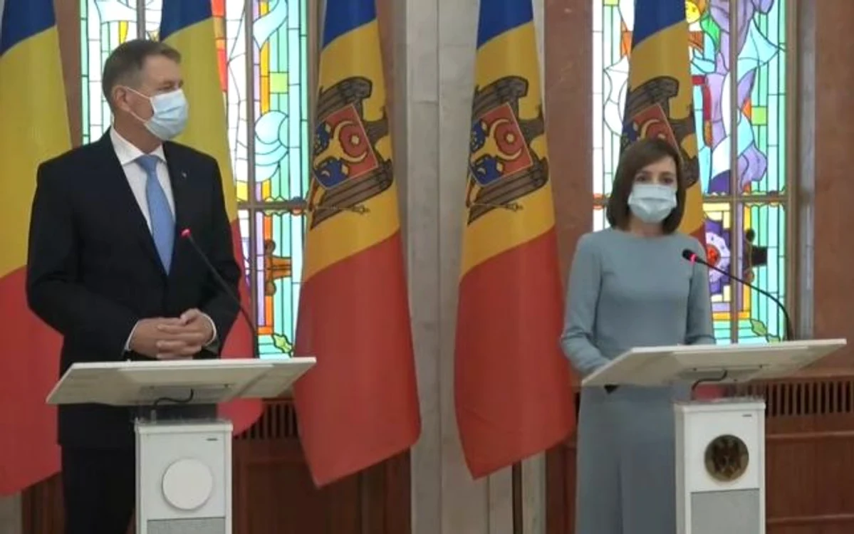 Klaus Iohannis este primul șef de stat primit de Maia Sandu după ce a devenit președinte al MoldoveiFoto: adevarul.ro