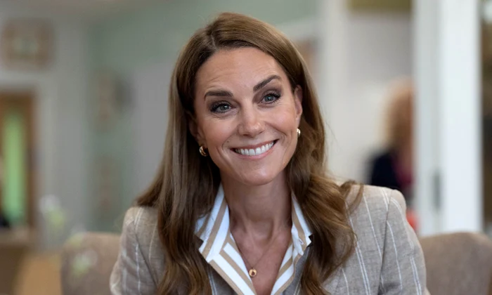 Kate la Spitalul Colchester în 2025 a plantat trandafirul Catherine, Profimedia (1) jpg