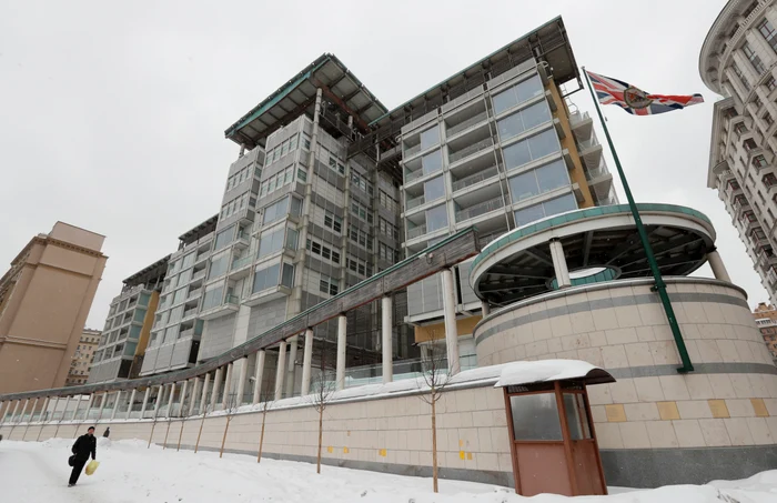 Ambasada Marii Britanii la Moscova FOTO EPA-EFE