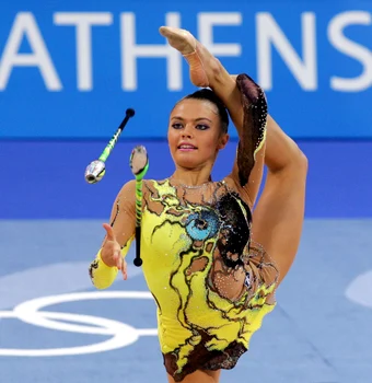 Alina Kabaeva a fost una dintre cele mai sexy gimnaste.