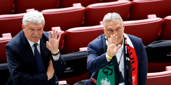 Sándor Csányi si Viktor Orban FOTO Profimedia jpg