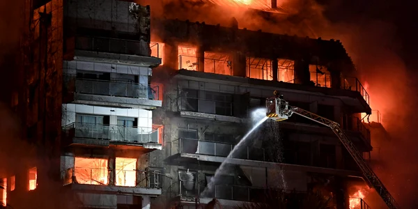 Incendiu Valencia 22 februarie 2024 Foto AFP jpeg